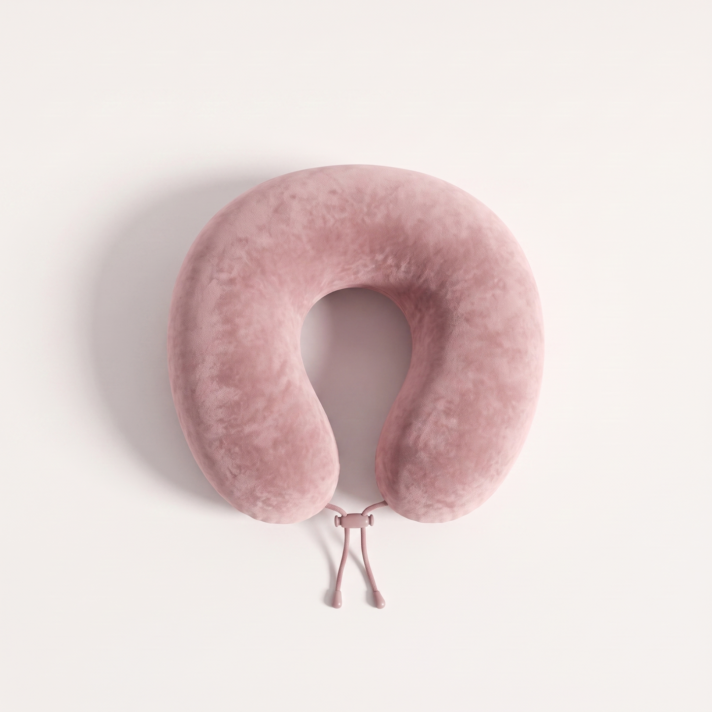 RoadRest reiskussen roze van bovenaf, met de U-vorm en het koordje
