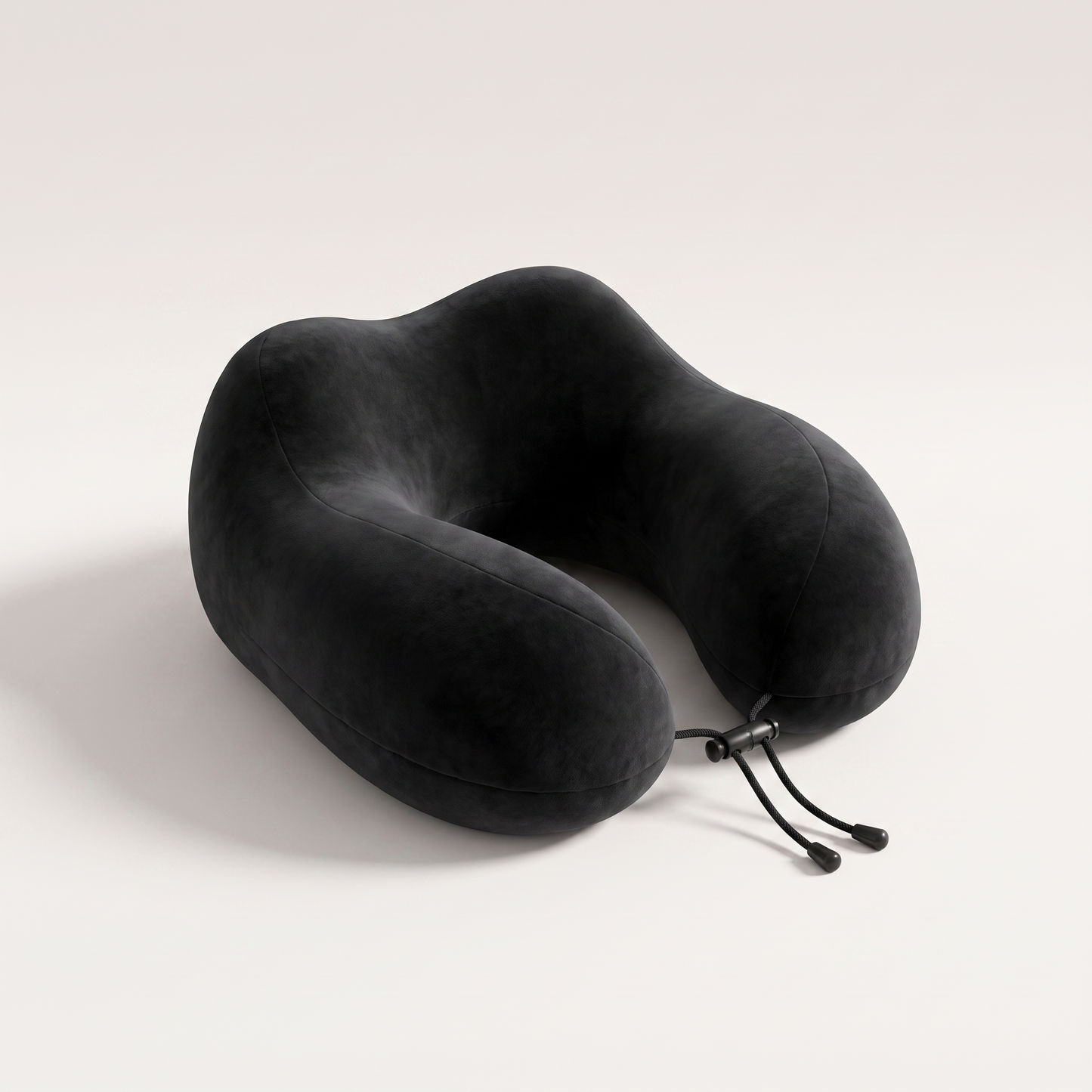 RoadRest U-vormig reiskussen van traagschuim in het zwart
